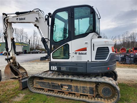 mini excavator e85|bobcat excavator e85 specs.